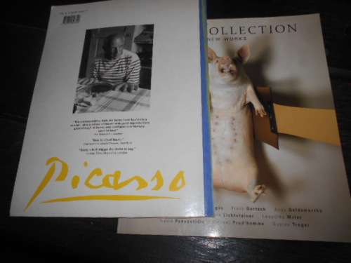 Two modern art softback books - PICASSO - TASCHEN &  HESS COLLECTION