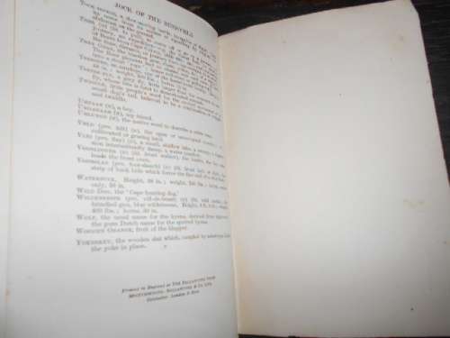 JOCK OF THE BUSHVELD - SIR PERCY FITZPATRICK - Longmans 1928 illus school  softback