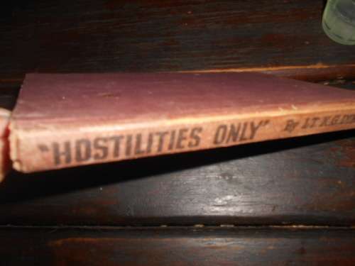 HOSTILITIES ONLY -  Lt. K. G. Dimbleby - Unie-Volkspers 1944 1st Edition illus B & w plates