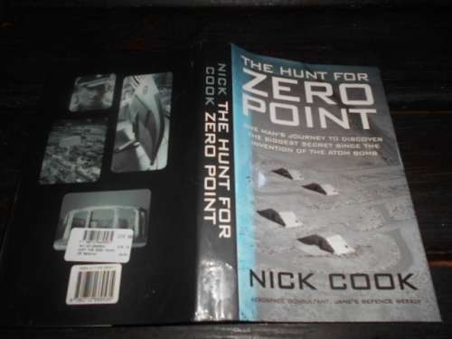 NICK COOK - THE HUNT FOR ZERO POINT - MAN``S JOURNEY TO DISCOVER SECRET ....