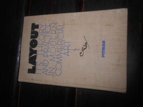 LAYOUT  THEORY & PRACTICE MODERN COMMERCIAL ART - PITMAN - Cecile Wade