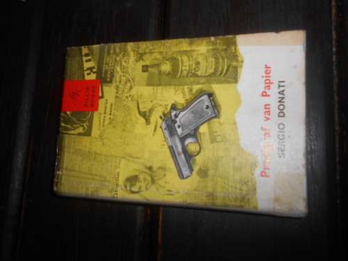 SERGIO DONATI - PRAALGRAF VAN PAPIER 1960 1ste Afr ed.