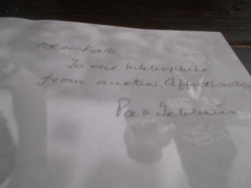 PAT TEBBUT- (SIGNED)Samaritan SA Rugby: History Chris Burger/Petro Jackson Players Fund (1980-2010)