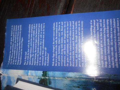 Keith Meadows - Sometimes when it rains - 1st ed in Zimbabwe 2000  illus hardback autographed