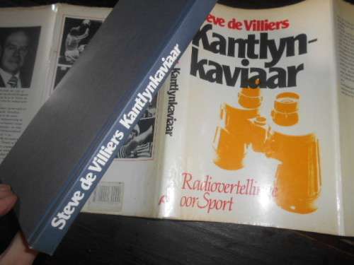 STEVE DE VILLIERS - KANTLYN KAVIAAR - RADIOVERTELLINGE OOR SPORT - Perskor 1985