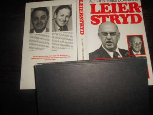 2  ALF RIES & EBBE DOMMISSEBOEKE -   1  LEIERSTRYD 1990 EN BROEDERTWIS (1982)