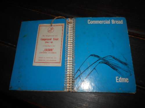 COMMERCIAL BREAD EDME - COMPRESSED YEAST ANCHOR OLD SPIRAL BREAD  RECIPE BOOK