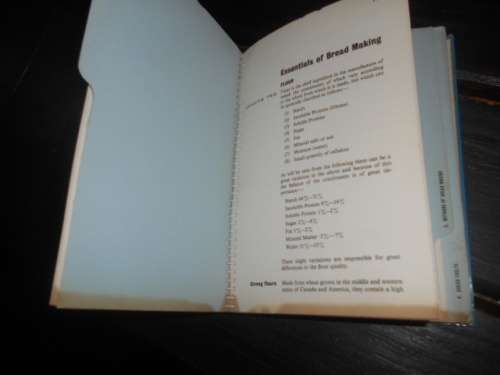COMMERCIAL BREAD EDME - COMPRESSED YEAST ANCHOR OLD SPIRAL BREAD  RECIPE BOOK