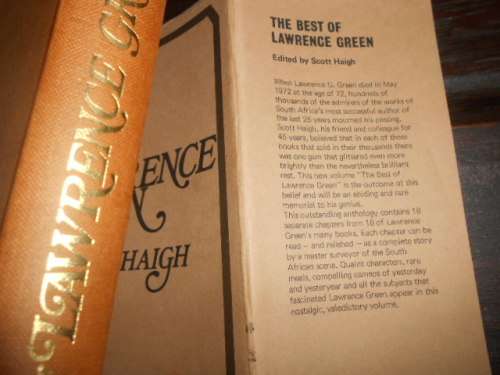 SCOTT HAIGH - THE BEST OF LAWRENCE GREEN (STORIES) 1974 BAILEY BROTHERS LONDEN