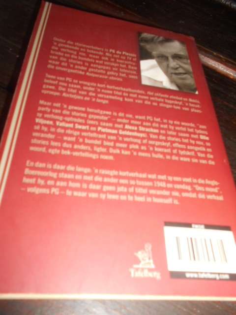 KORTETJIES EN `N LANGE -  PG DU PLESSIS - Outobiografiese verdigsels - Tafelberg 2009