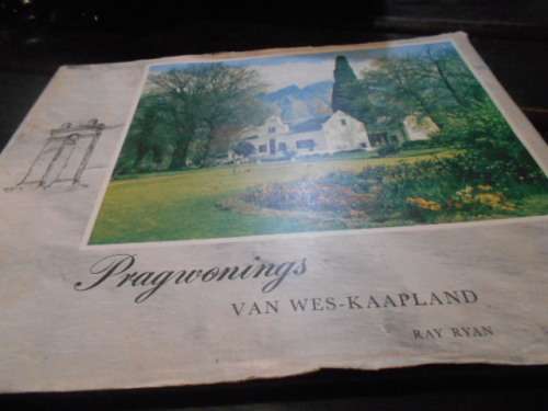RAY RYAN -  PRAGWONINGS  WES-KAAPLAND - (skoonheid wit gekalkte mure van Kaap)  PURNELL 1972