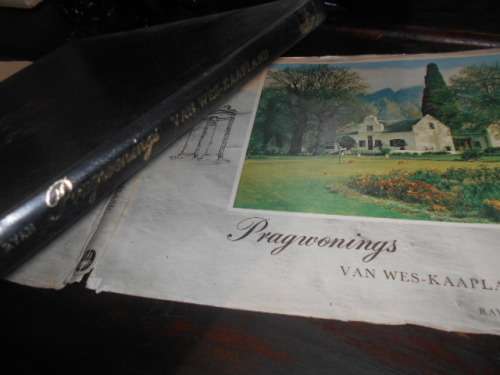 RAY RYAN -  PRAGWONINGS  WES-KAAPLAND - (skoonheid wit gekalkte mure van Kaap)  PURNELL 1972