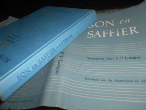 SON EN SAFFIER FV LATEGAN KERNBEELD - MOOISTE OU  JEUGVERHALE 1962