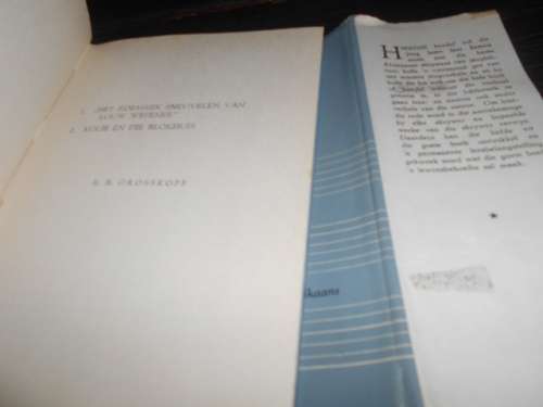 SON EN SAFFIER FV LATEGAN KERNBEELD - MOOISTE OU  JEUGVERHALE 1962