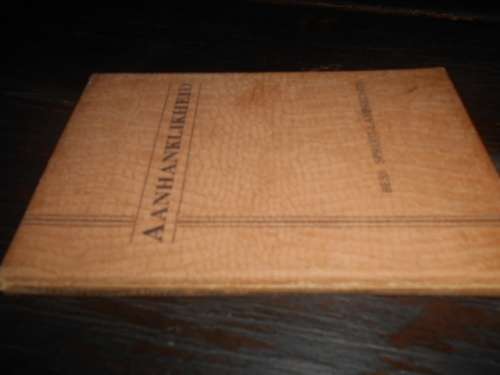 Aanhanklikheid - 1940-1948 - Bess Spruit-Lambrechts  ou gedigteboekie