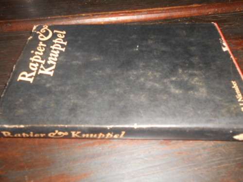 RAPIER &  KNUPPEL - Letterkundige polemieke - PJ Nienaber 1965 Nas. Boekh.