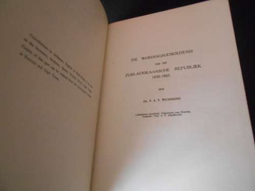 3  Cape Times archive SA History yearbooks: 1957 (1 gen P Joubert) & 2  UNIE &  1941 (2) ZAR Wichman
