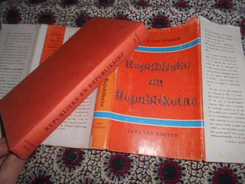 Jan J v. Rooyen & van schoor - Republieke en Republikeine -  1960