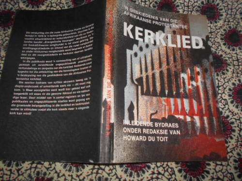 HOWARD DU TOIT: - GESKIED VAN AFRIK PROTESTANTSE KERKLIED NG KERK BOEKHANDEL