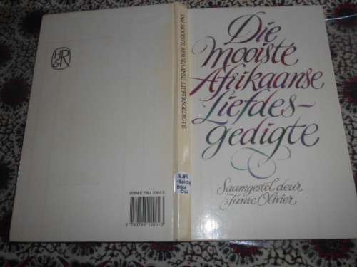 FANIE OLIVIER - DIE MOOISTE AFRIKAANSE LIEFDESGEDIGTE 1987 Human & Rousseau