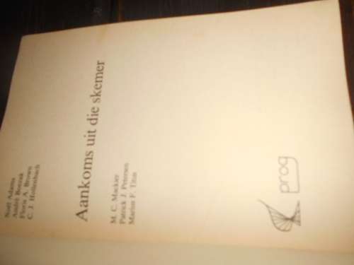 AANKOMS UIT DIE SKEMER - POETRY -  N. Adams, A. Boezak, F Brown, Hollenbach etc