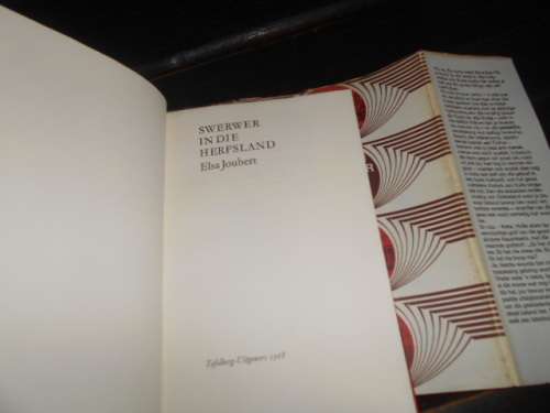 ELSA JOUBERT - SWERWER IN DIE HERFSLAND - Tafelberg-uitgewers 1968 1ste ed