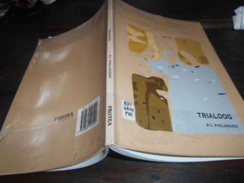 TRIALOOG - PJ PHILANDER  AUTOGRAPHED GEDIGTEBOEK