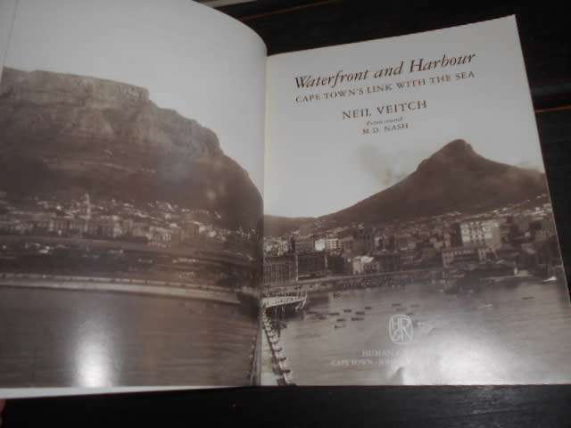 3 CAPE TOWN BOOKSWATERFRONT & HARBOUR,  ARGUS BOOK OF CAPE TOWN, CAPE POINT ILLUS