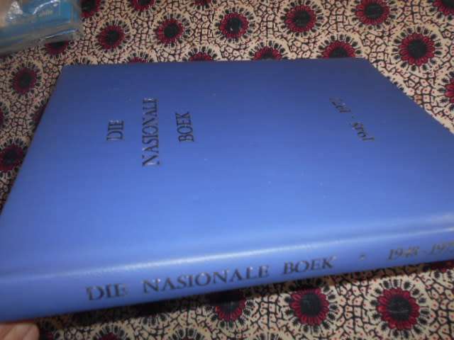 AM VAN SCHOOR - DIE NASIONALE BOEK 1948 - 1973 gedenkboek (NAS. BEWIND 25 JAAR)