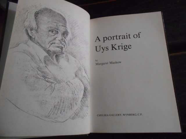 MARGARET MASKEW - A PORTRAIT OF UYS KRIGE 1985 ILLUS  HARDBACK