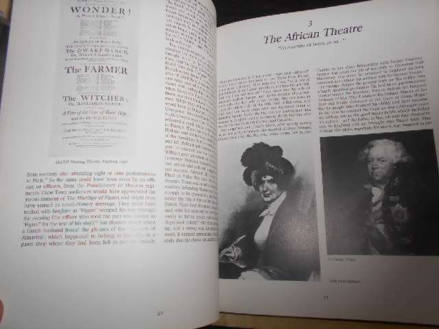 JILL FLETCHER - THE STORY OF SA THEATRE 1780-1930 VLAEBERG  1994 1ST ED.