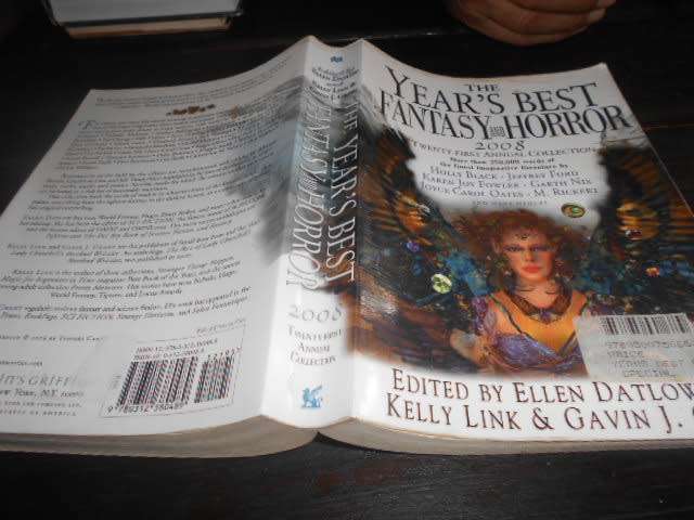 THE YEARS BEST FANTASY & horror 2008 - ELLEN DATLOW & KELLY LINK