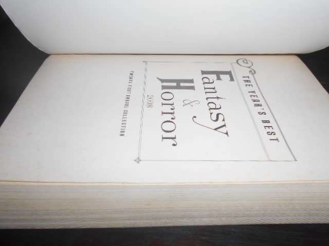 THE YEARS BEST FANTASY & horror 2008 - ELLEN DATLOW & KELLY LINK