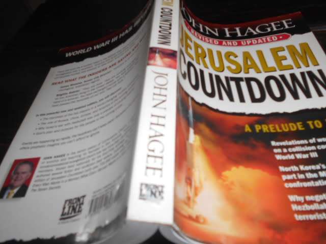JERUSALEM COUNTDOWN - JOHN HAGEE Frontline softback