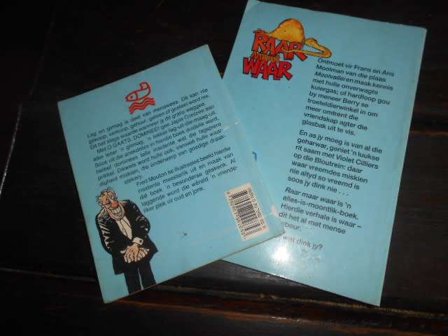 dr. JAPIE COETZEE  2 softback books - Raar maar Waar en O Gaats -Dominee