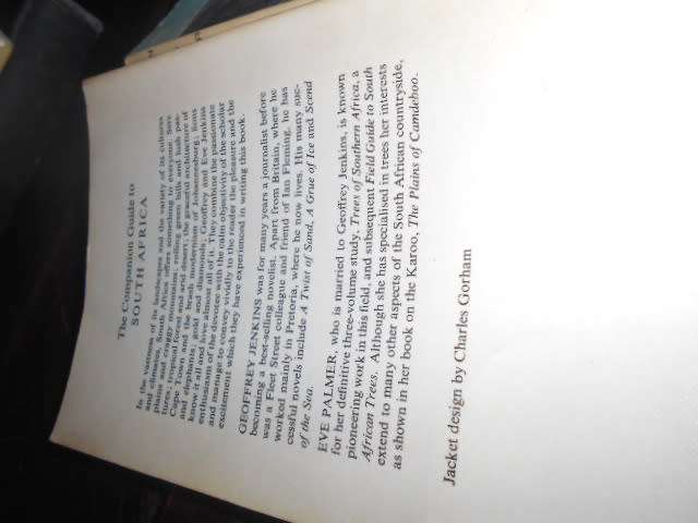 G JENKINS & E PALMER - COMPANION GUIDE SOUTH AFRICA - Index of places/persons etc.