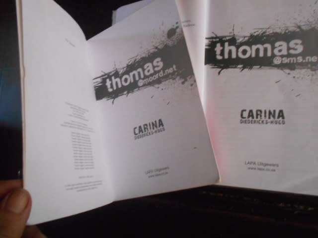 2 THOMAS kinder BOEKE VAN  Carina Diedericks Hugo