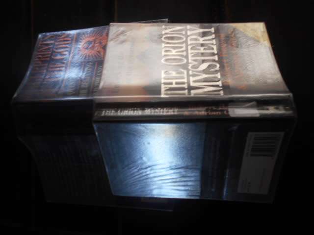 3 illus Mandarin softbacks-  Keeper of Genesis, Orion Mystery Bauval & Fingerprints Hancock