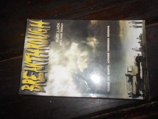 BREAKTHROUGH - RUDI LACK - Gospel over forbidden  borders  Glifa  Good Literature softback