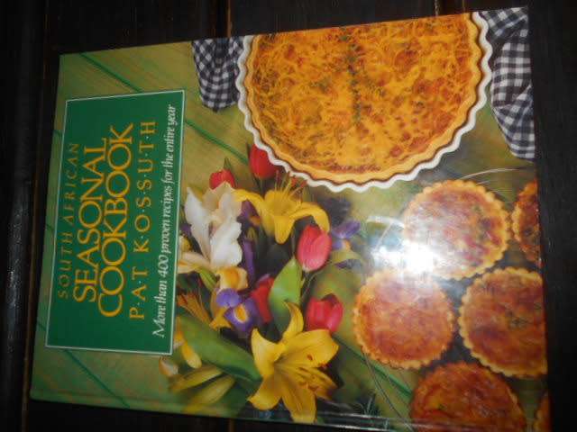 South African SEASONAL recipe COOKBOOK by Pat Kossuth
