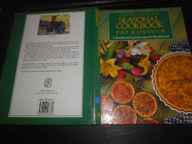 South African SEASONAL recipe COOKBOOK by Pat Kossuth