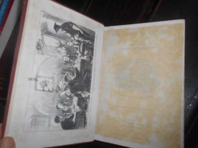 Tom Brown at Oxford - Macmillan & Co  antique 1886 illus hardback