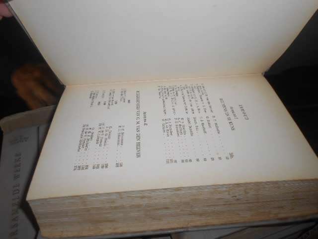 CM V D HEEVER - VOLLEDIGE   RARE  STEL 9 BOEKE VERSAMELDE WERKE met GEDENKBOEK 1959