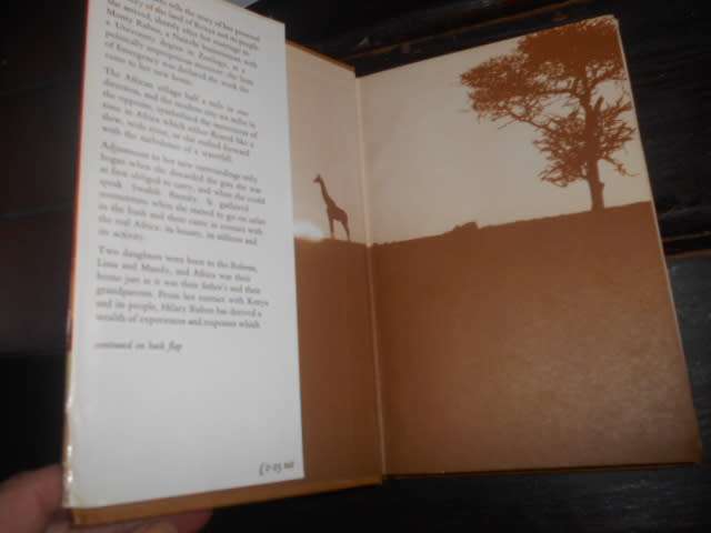 HILARY RUBEN - AFRICAN HARVEST (Kenia biography) - Harvell Press illus hardback 1972