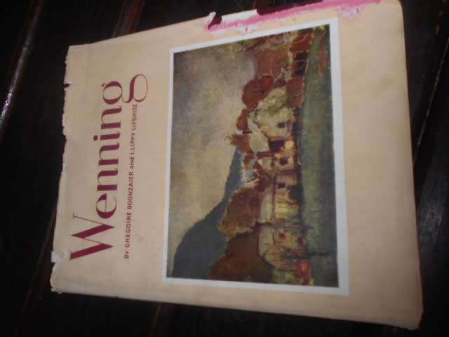 WENNING by Gregoire Boonzaier and Lippy Lipshitz with illus  UnieVolkspers 1949