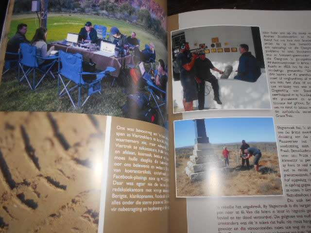 2 REISBOEKE -  1. P Joyce - SA REISGIDS EN OP SPORE VAN RETIEF  Danie Langner