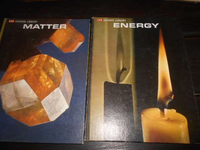 LIFE SCIENCE LIBRARY 2 VINTAGE BOOKS ENERGY  & MATTER