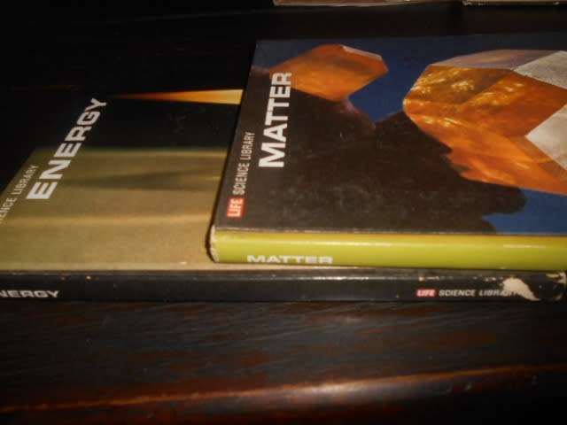 LIFE SCIENCE LIBRARY 2 VINTAGE BOOKS ENERGY  & MATTER