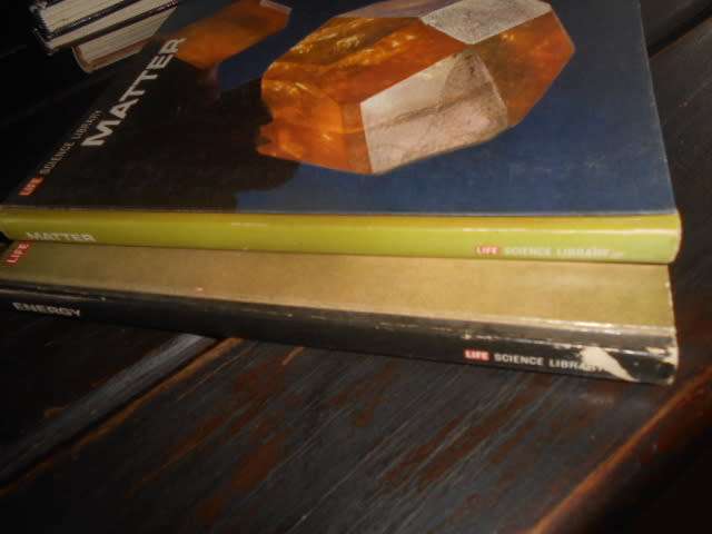 LIFE SCIENCE LIBRARY 2 VINTAGE BOOKS ENERGY  & MATTER