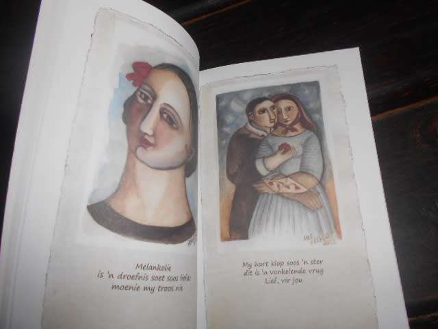 Die Stilte in myself - R Scheepers, H de clercq - Kuns Skilderye en verse